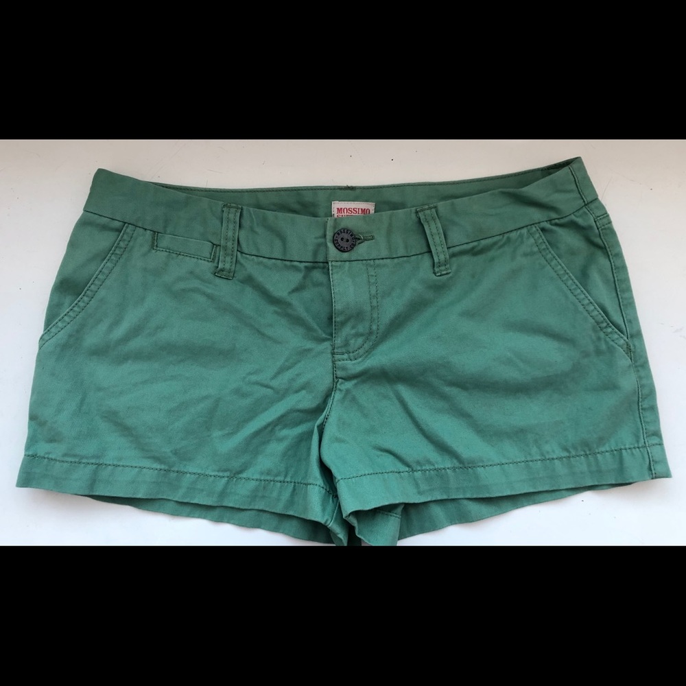 Light green shorts
